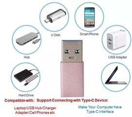 Adapteris Fusion ADP, USB 3.0 - C kaina ir informacija | Adapteriai, USB šakotuvai | pigu.lt