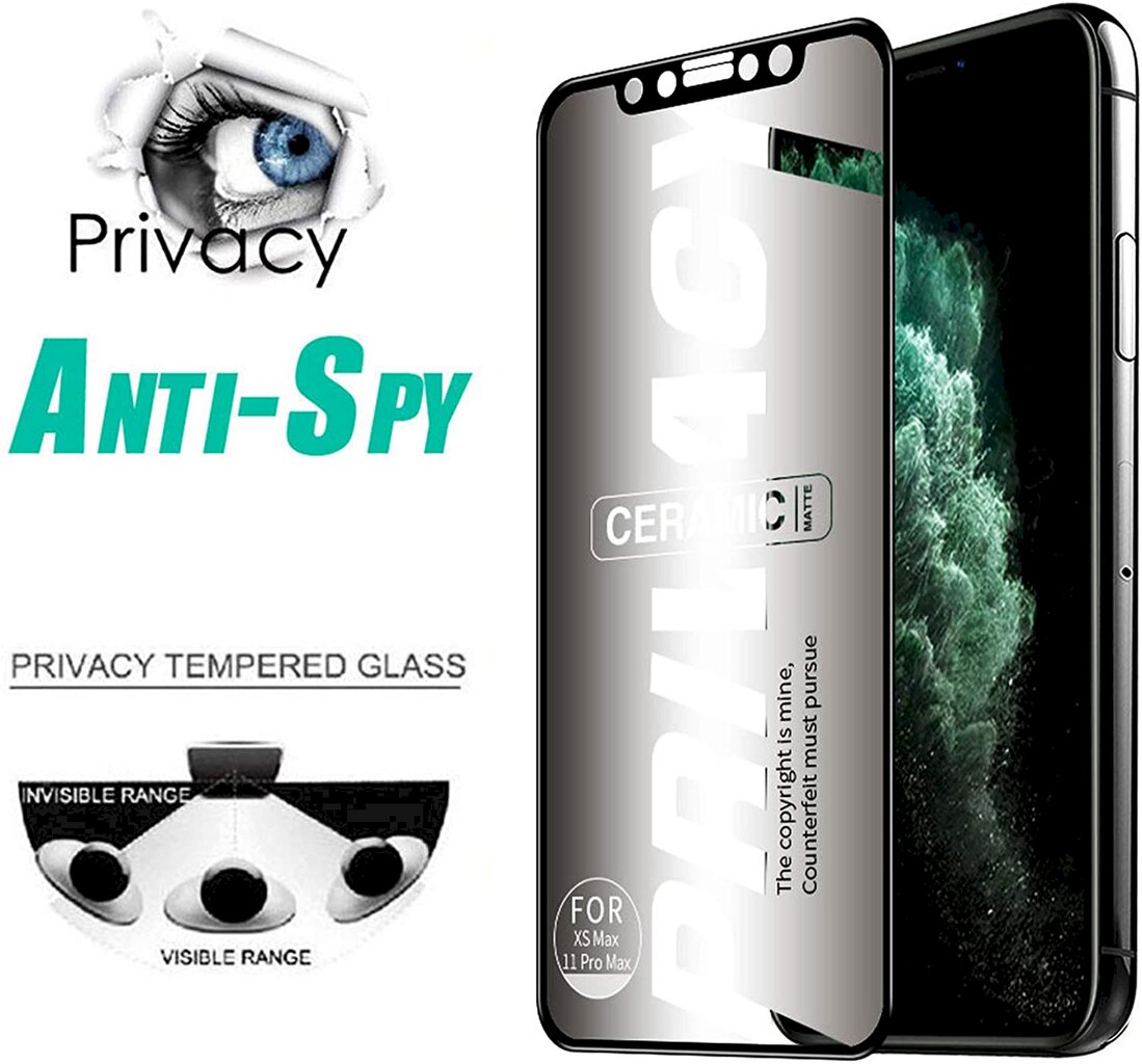Fusion Matte Privacy Ceramic kaina ir informacija | Apsauginės plėvelės telefonams | pigu.lt