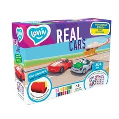 Креативный набор Пазл для лепки Play Dough - Real Сars 3+ лет цена и информация | Lovin'Do Товары для детей и младенцев | pigu.lt
