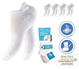 Unisex sportinės kojinės Footstar 79505, baltos, 4 poros kaina ir informacija | Vyriškos kojinės | pigu.lt