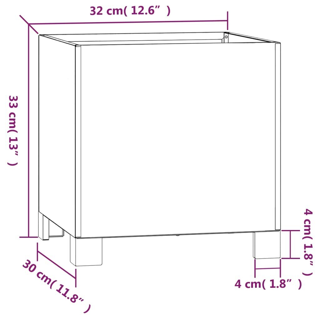 Loveliai su kojelėmis 33 cm kaina ir informacija | Loveliai | pigu.lt