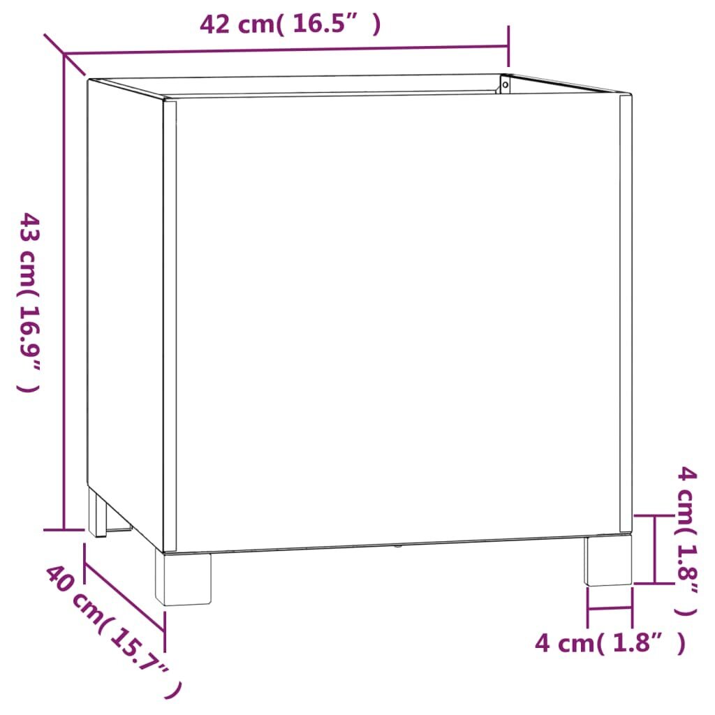 Loveliai su kojelėmis 43cm kaina ir informacija | Loveliai | pigu.lt