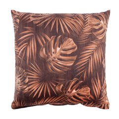 Pillow HOLLY 45x45cm, leaves of jungle plants цена и информация | Декоративные подушки и наволочки | pigu.lt