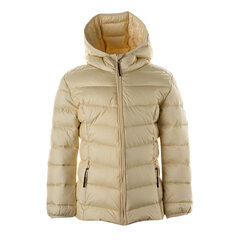 Куртка Huppa для девочек STENNA 1, бежевый цена и информация | Куртки, пальто для девочек | pigu.lt