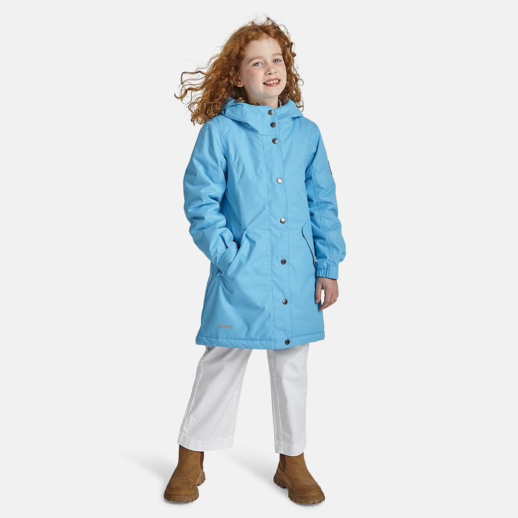 Huppa žieminė parka mergaitėms JANELLE 1 140g, mėlyna kaina ir informacija | Striukės, paltai mergaitėms | pigu.lt