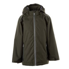 Утепленная куртка для мальчиков весна-осень Huppa TERREL, темно-зеленая цена и информация | Куртки для мальчиков | pigu.lt