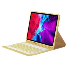 Откидной чехол и клавиатура Bluetooth Ykcloud PS12 для iPad 10.2(2021/2020/2019)/iPad Air 10.5/iPad Pro10.5 цена и информация | Чехлы для планшетов и электронных книг | pigu.lt