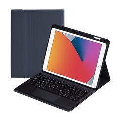 Откидной чехол и клавиатура Bluetooth Ykcloud B3012C для iPad 10.2(2021/2020/2019)/iPad Air 10.5/iPad Pro10.5 цена и информация | Чехлы для планшетов и электронных книг | pigu.lt