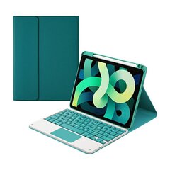 Откидной чехол и клавиатура Bluetooth Ykcloud HK102C для iPad 10.2(2021/2020/2019)/iPad Air 10.5/iPad Pro10.5 цена и информация | Чехлы для планшетов и электронных книг | pigu.lt