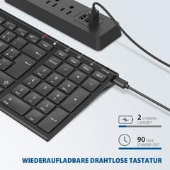 Беспроводная клавиатура iClever 2.4G  цена и информация | Клавиатуры | pigu.lt