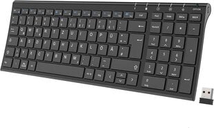 Беспроводная клавиатура iClever 2.4G  цена и информация | Клавиатуры | pigu.lt