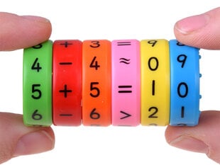 Магнитный вращающийся ролик для математики цена и информация | Развивающие игрушки | pigu.lt