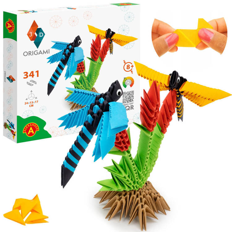3D origami kūrybinis rinkinys Laumžirgis цена и информация | Lavinamieji žaislai | pigu.lt