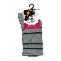 Kojinės moterims Favorite 22164, pilkos kaina ir informacija | Moteriškos kojinės | pigu.lt