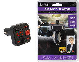 Automobilinis FM moduliatorius Kenner FT-625 цена и информация | FM-модуляторы | pigu.lt