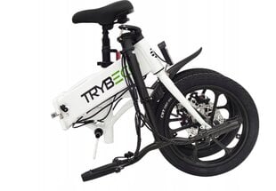 Электрический велосипед Trybeco Compacta 16, белый цена и информация | Электровелосипеды | pigu.lt