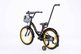 Велосипед TOMABIKE 18" черный, желтый цена и информация | Велосипеды | pigu.lt