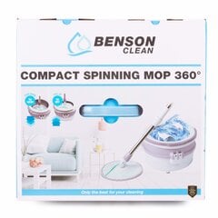 Набор для уборки пола Bendon Spin Mop 360, 123 см цена и информация | Инвентарь для уборки и принадлежности | pigu.lt