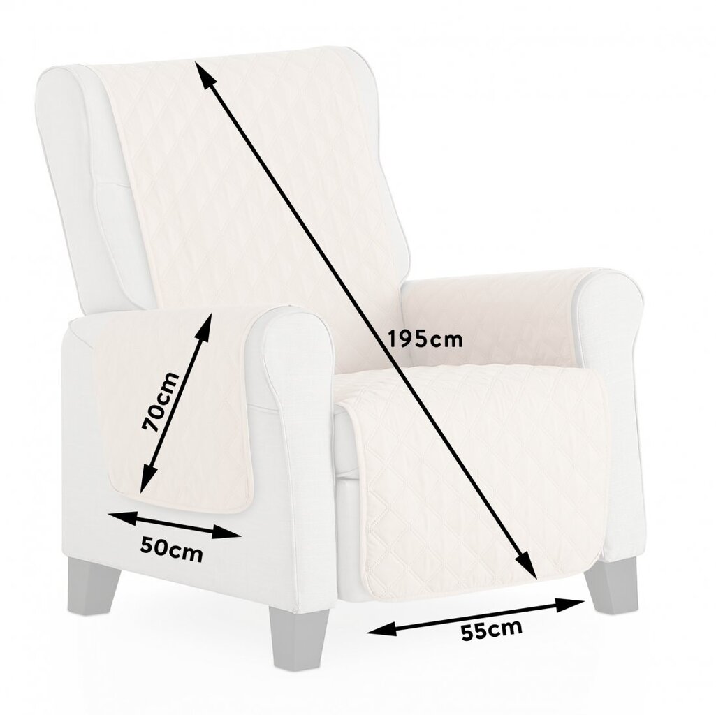 Belmarti apsauginis sėdynių užvalkalas 55 x 195 cm kaina ir informacija | Baldų užvalkalai | pigu.lt