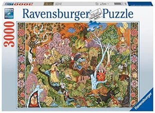 Dėlionė pasaka Ravensburger, 3000 d. kaina ir informacija | Dėlionės (puzzle) | pigu.lt