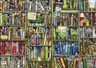 Dėlionė Ravensburger The Bizarre Bookshop, 1000d. kaina ir informacija | Dėlionės (puzzle) | pigu.lt