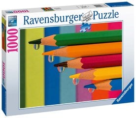 Dėlionė pieštukai Ravensburger 16998, 1000 d. kaina ir informacija | Dėlionės (puzzle) | pigu.lt