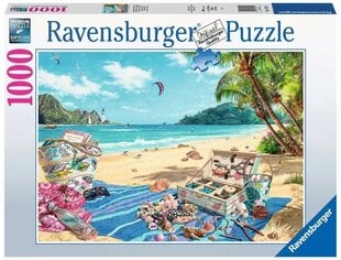 Dėlionė paplūdimys Ravensburger 17321, 1000 d. kaina ir informacija | Dėlionės (puzzle) | pigu.lt