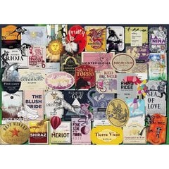Dėlionė Ravensburger Wine Labels, 1000 d. kaina ir informacija | Dėlionės (puzzle) | pigu.lt