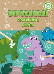 Dinozaurai. Spalvinimo knyga цена и информация | Книжки - раскраски | pigu.lt