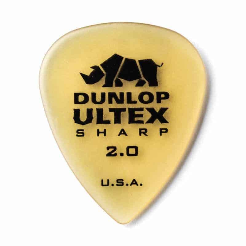 Mediatorius Dunlop ULTEX SHARP 2.0 433R200 kaina ir informacija | Priedai muzikos instrumentams | pigu.lt