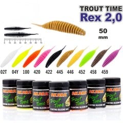 Guminukas AKARA SOFTTAIL Trout Time Rex Shrimp 445 kaina ir informacija | Vobleriai, masalai, blizgės | pigu.lt