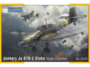 Special Hobby - Junkers Ju 87D-3 Stuka ‘Stuka Experten’, 1/72, 72470 цена и информация | Конструкторы и кубики | pigu.lt