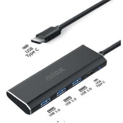 USB-разветвитель Nilox цена и информация | Адаптеры, USB-разветвители | pigu.lt