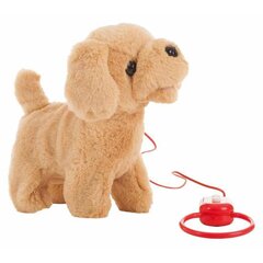 Judantis pliušinis Šuo su garsu, 22 cm kaina ir informacija | Žaislai mergaitėms | pigu.lt