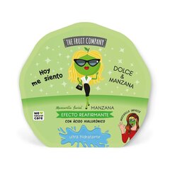 Маска для лица The Fruit Company 25 ml Яблоко Подтягивающее цена и информация | Маски для лица, патчи для глаз | pigu.lt