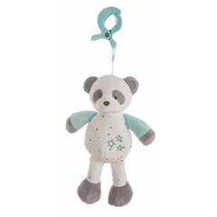 Плюшевая погремушка бирюзовый Панда (25cm) цена и информация | Игрушки для малышей | pigu.lt