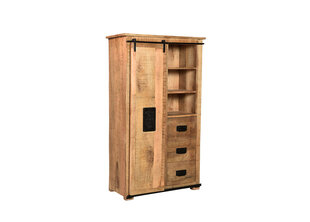 Шкаф Namur 150, коричневый цена и информация | Шкафы | pigu.lt