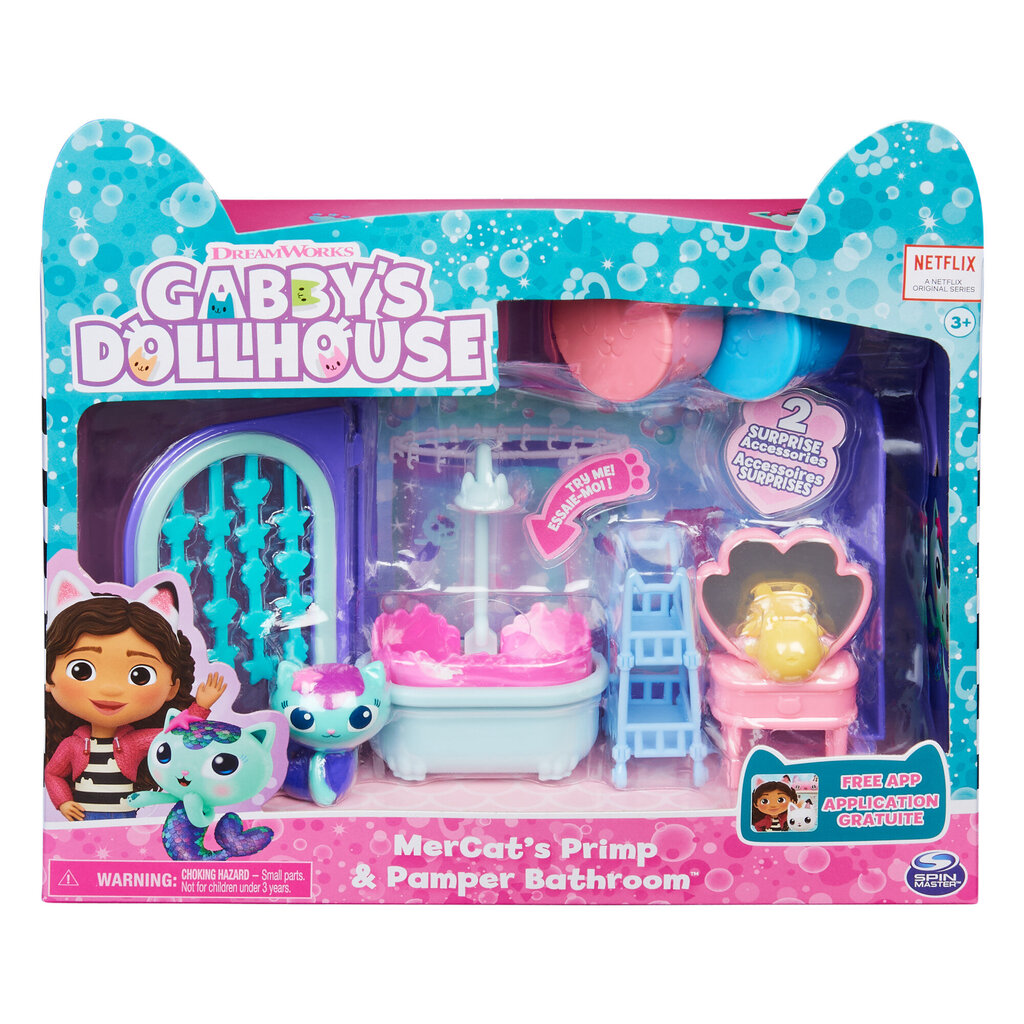 Lėlės priedų rinkinys SpinMaster Gabby´s Dollhouse kaina ir informacija | Žaislai mergaitėms | pigu.lt