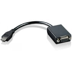 Ecoda HDMI adapteris į VGA su AUX išvestimi, 0.2m цена и информация | Адаптеры, USB-разветвители | pigu.lt