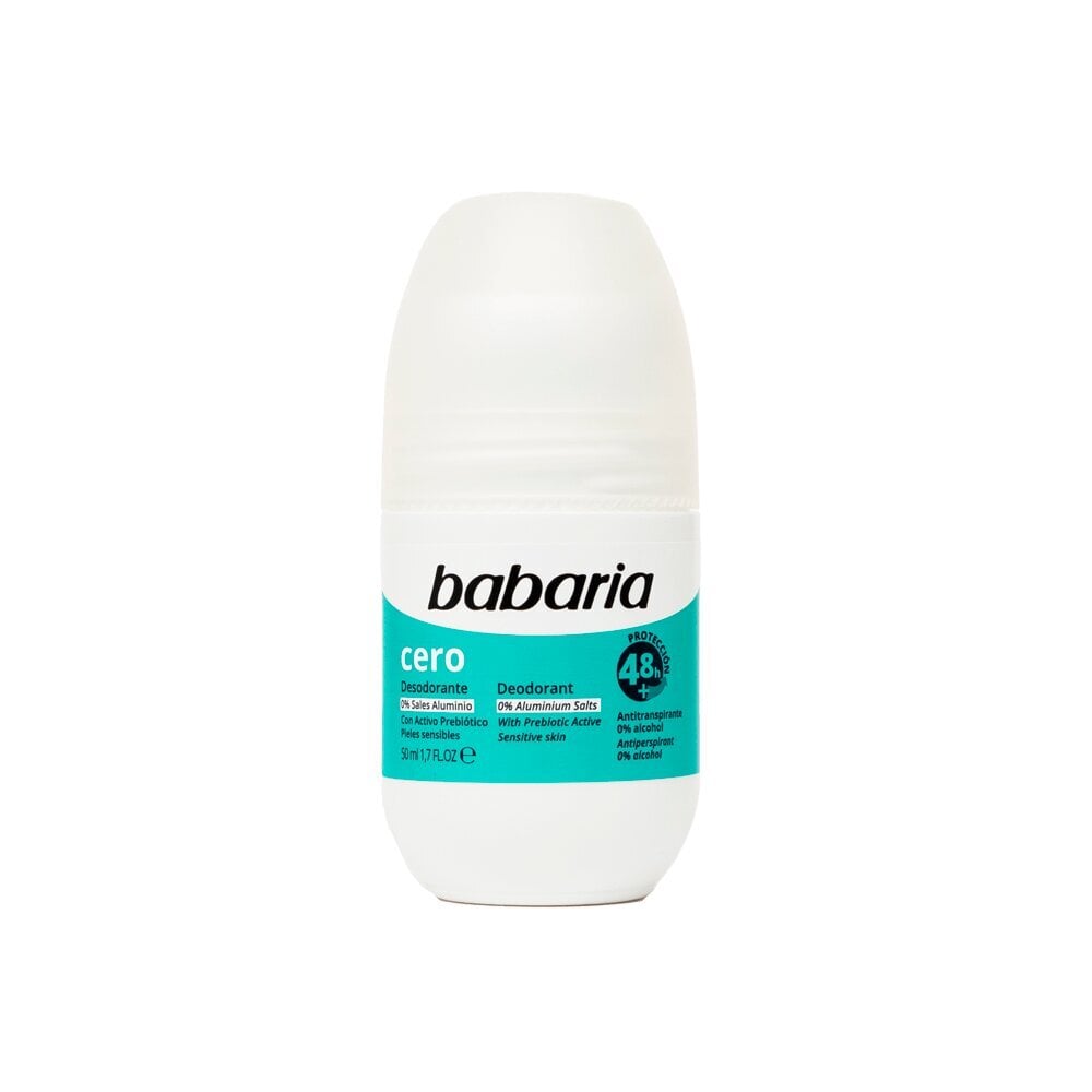 Dezodorantas Babaria Roll On Cero, 50 ml kaina ir informacija | Dezodorantai | pigu.lt