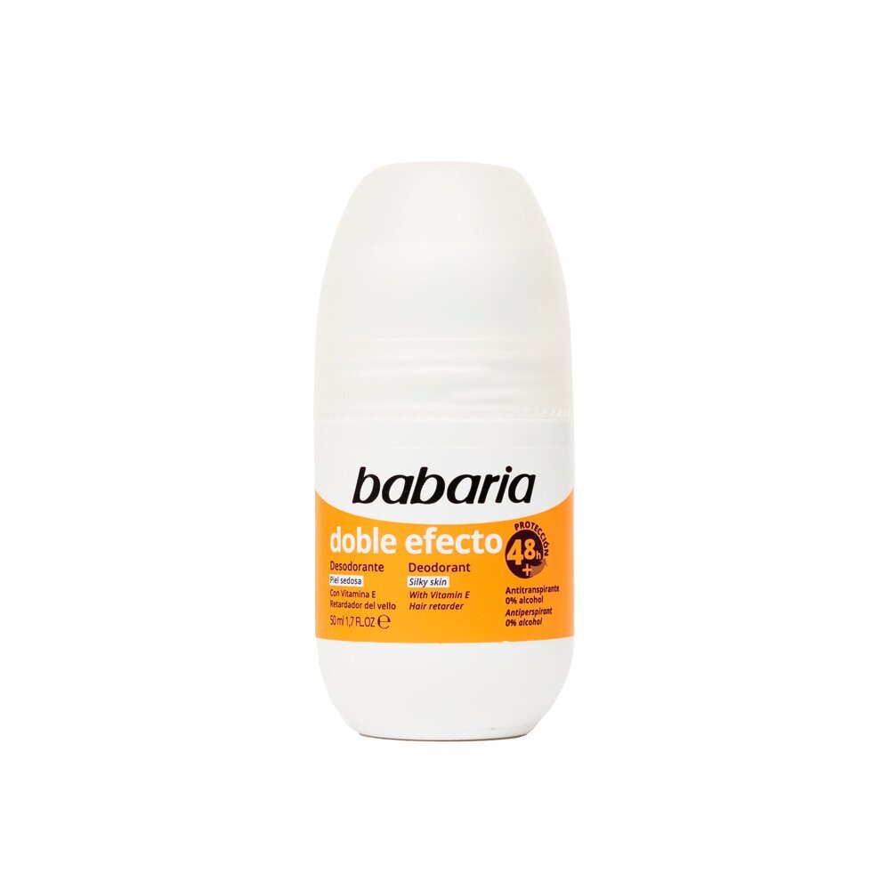 Dezodorantas Babaria Roll-On Double Effect, 50 ml kaina ir informacija | Dezodorantai | pigu.lt