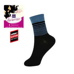Kojinės moterims Favorite 22172, juodos kaina ir informacija | Moteriškos kojinės | pigu.lt