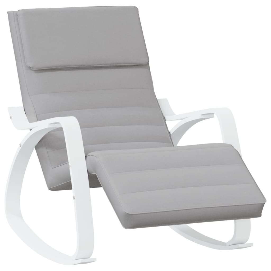 Supama kėdė, šviesiai pilka kaina ir informacija | Svetainės foteliai | pigu.lt