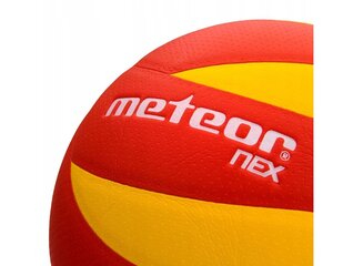 Волейбольный мяч Meteor Nex, размер 5, красный цена и информация | Волейбольные мячи | pigu.lt