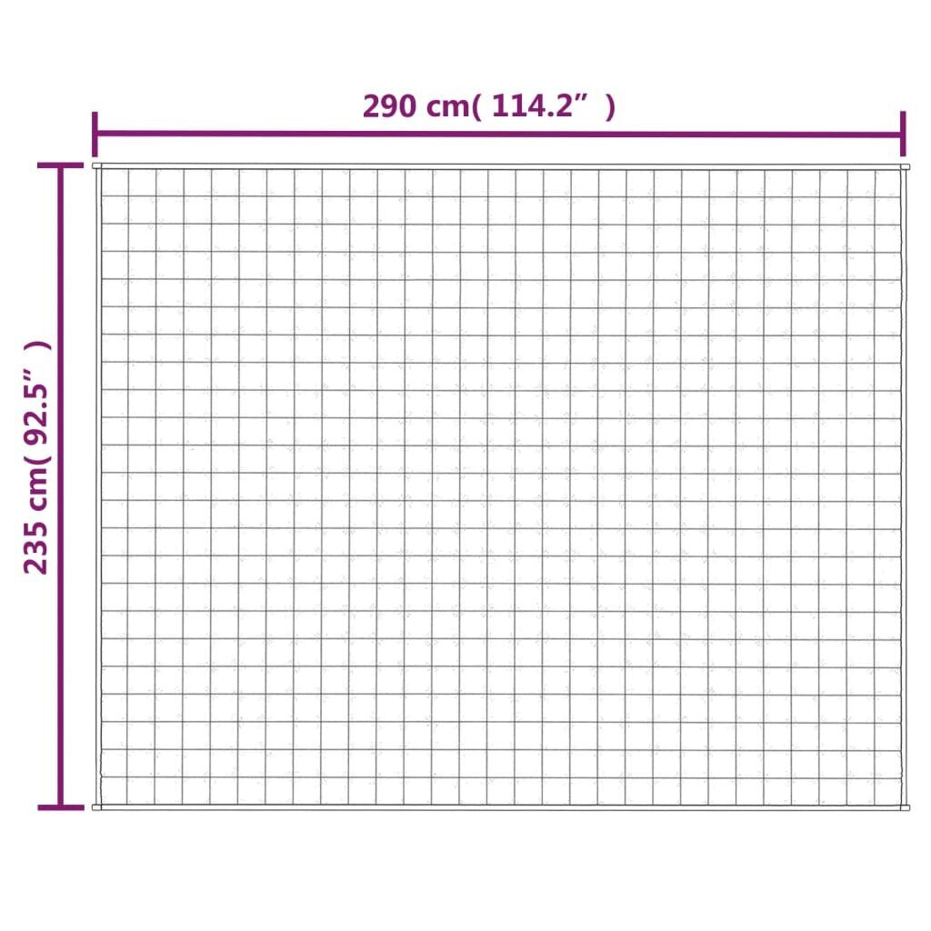 VidaXL antklodė, 235x290 cm kaina ir informacija | Antklodės | pigu.lt