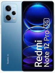 Xiaomi Redmi Note 12 Pro 5G 8/256GB Sky Blue MZB0D33EU цена и информация | Мобильные телефоны | pigu.lt