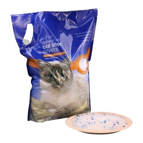 Honey Cat silikoninis kraikas katėms, 10l kaina ir informacija | Kraikas katėms | pigu.lt