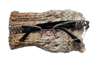 Dekoratyvinis rankų darbo akinių dėklas Initasworks, 1 vnt. kaina ir informacija | Akinių ir lęšių aksesuarai | pigu.lt