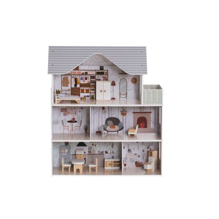 Medinis lėlių namelis kaina ir informacija | Žaislai mergaitėms | pigu.lt