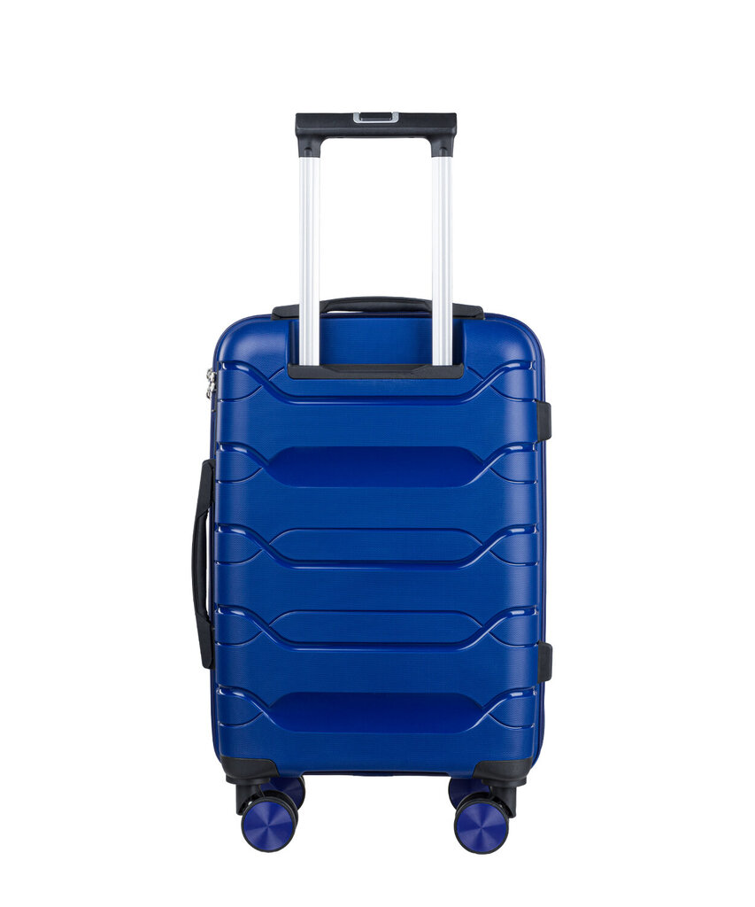 Mažas Puccini lagaminas PP020 S, mėlynas kaina ir informacija | Lagaminai, kelioniniai krepšiai | pigu.lt